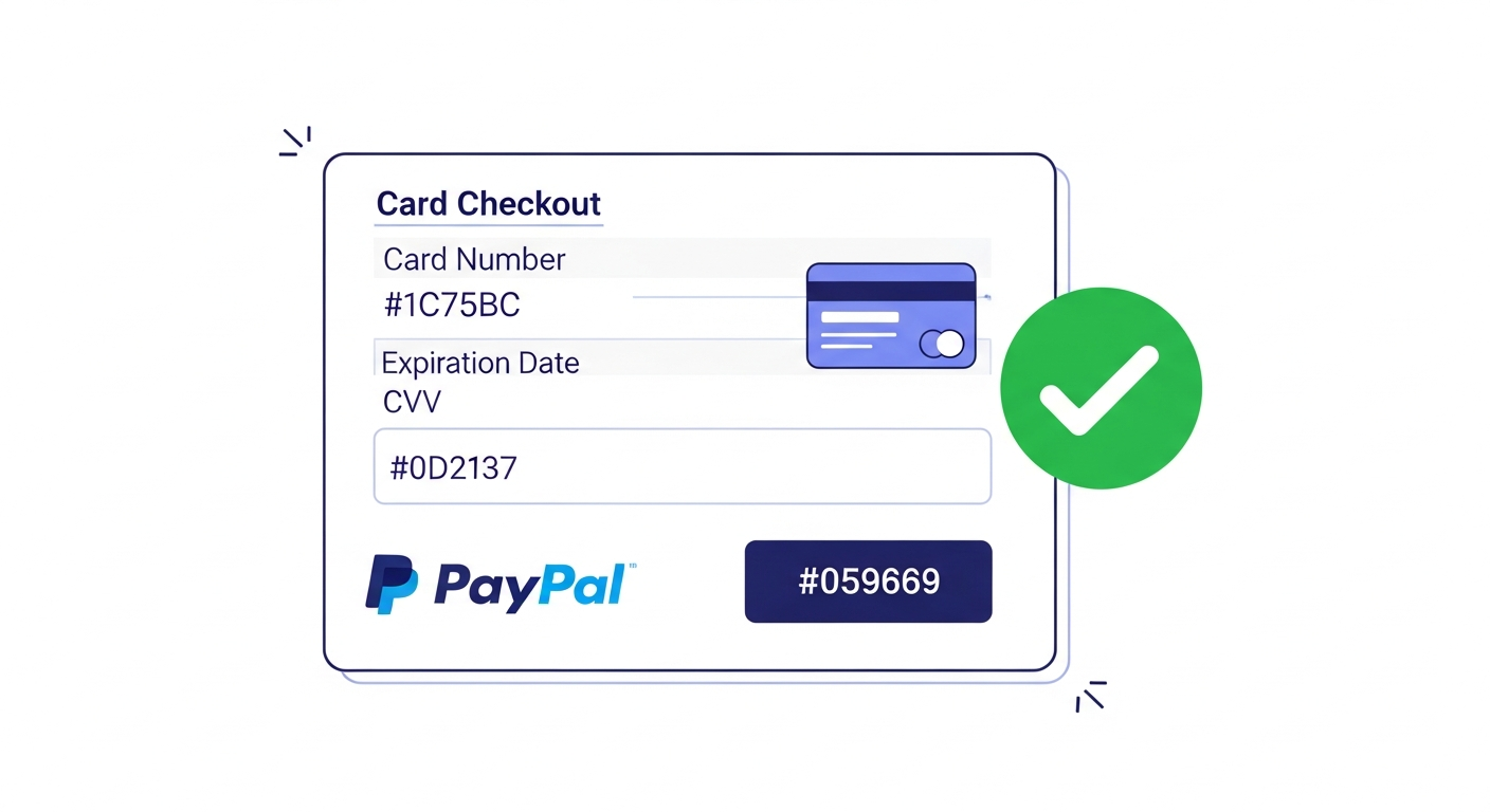Secure payment and order confirmation